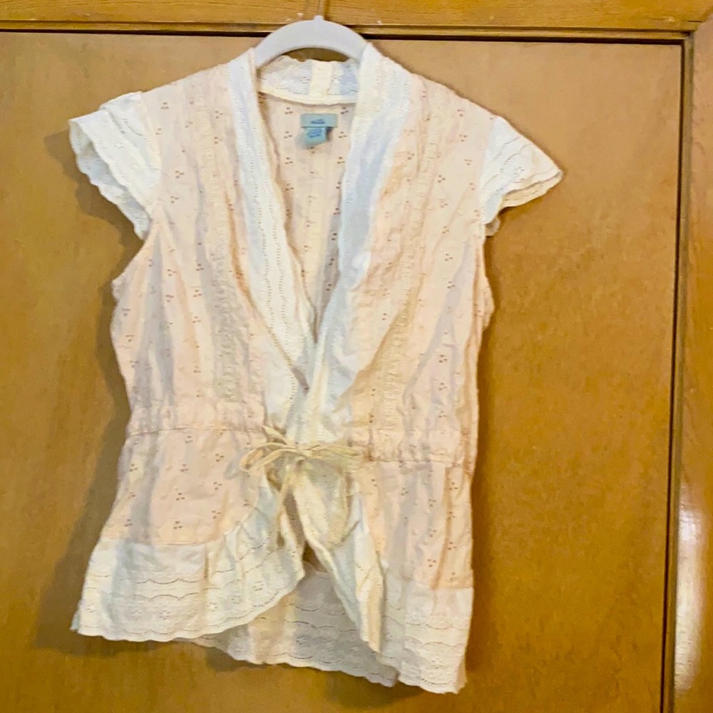 Odille Tie Waist feminine top